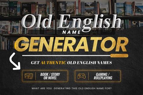 Old English Name Generator.